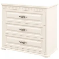 Comodă Neman Marsel МН-126-06 93 x 105 x 52/ MDF/ Cremă lemn vopsit