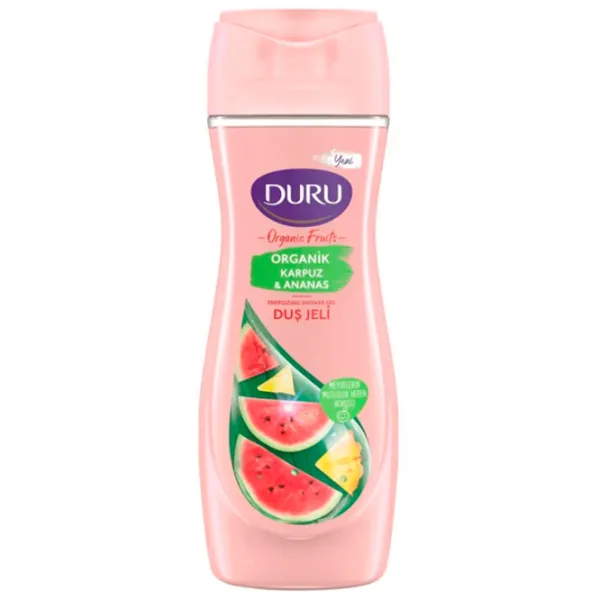 Гель для душа Duru Organic Fruit Watermelon & Pineapple Для неё photo 1