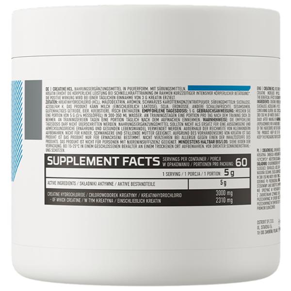 Creatină OstroVit Creatine HCL (5903246225907) 300 g photo 3 Creatină OstroVit Creatine HCL (5903246225907) 300 g photo 3