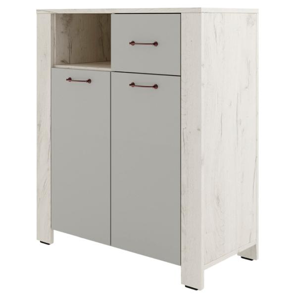Comodă ML-Mobila Vega №2 100 x 86 x 40.5/ PAL/ Gray photo 1 Comodă ML-Mobila Vega №2 100 x 86 x 40.5/ PAL/ Gray photo 1