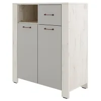 Comodă ML-Mobila Vega №2 100 x 86 x 40.5/ PAL/ Gray