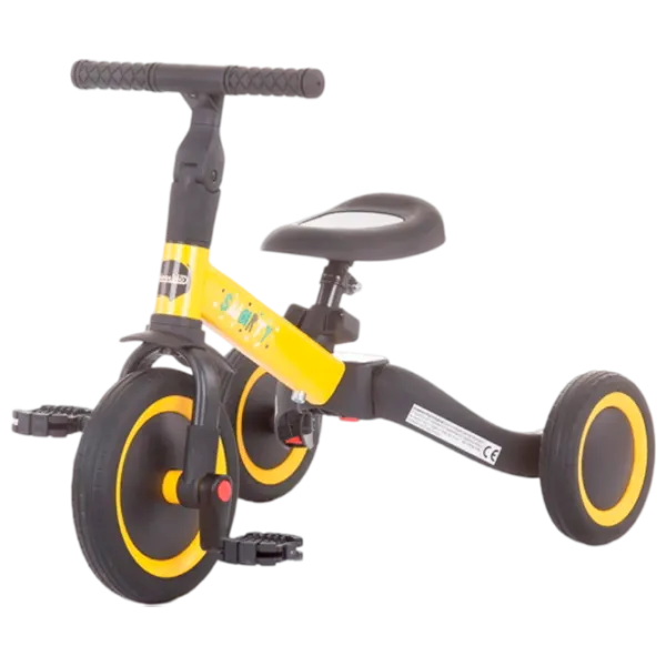 Трицикл Chipolino Smarty 25 кг/ Желтый photo 1 Трицикл Chipolino Smarty 25 кг/ Желтый photo 1