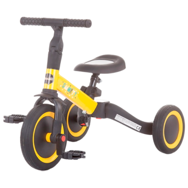 Трицикл Chipolino Smarty 25 кг/ Желтый photo 1 Трицикл Chipolino Smarty 25 кг/ Желтый photo 1