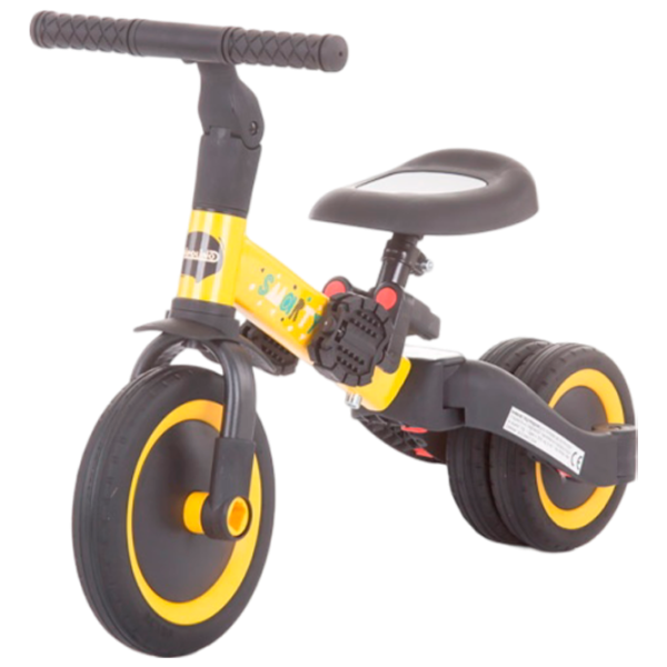 Трицикл Chipolino Smarty 25 кг/ Желтый photo 2 Трицикл Chipolino Smarty 25 кг/ Желтый photo 2