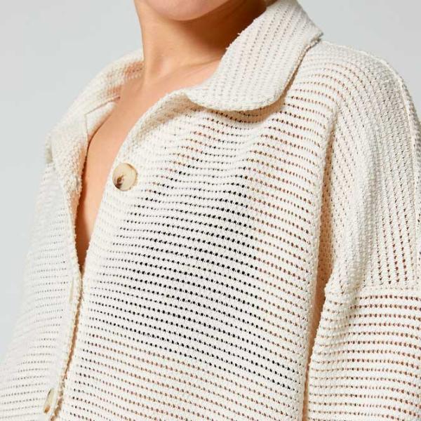 Футболка для женщин Koton 4SAL10686IK 50% хлопок/ Бежевый photo 2