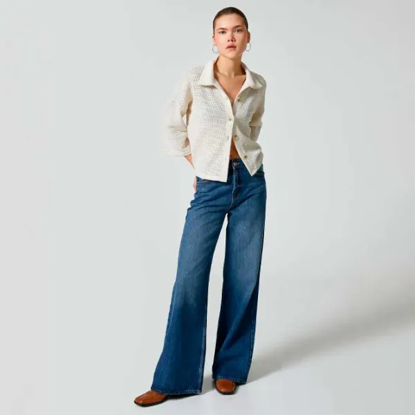 Футболка для женщин Koton 4SAL10686IK 50% хлопок/ Бежевый photo 3