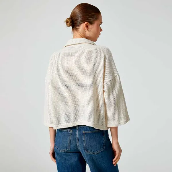 Футболка для женщин Koton 4SAL10686IK 50% хлопок/ Бежевый photo 5