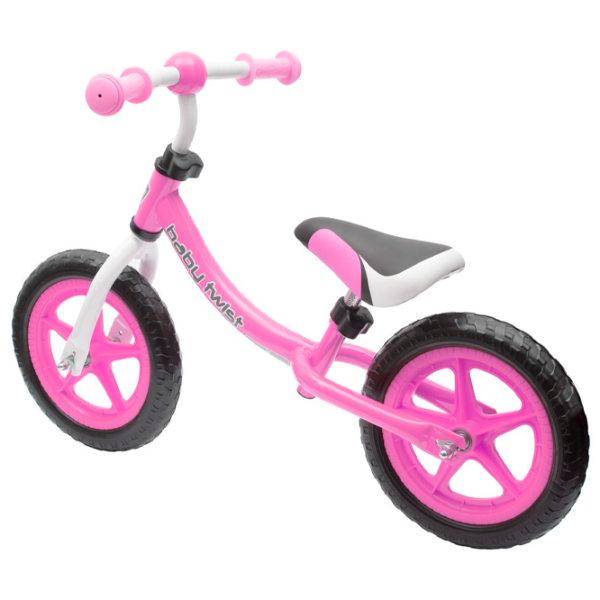 Bicicletă fără pedale Alexis Twist 12" 12" Aluminiu/ Pink photo 2 Bicicletă fără pedale Alexis Twist 12" 12" Aluminiu/ Pink photo 2