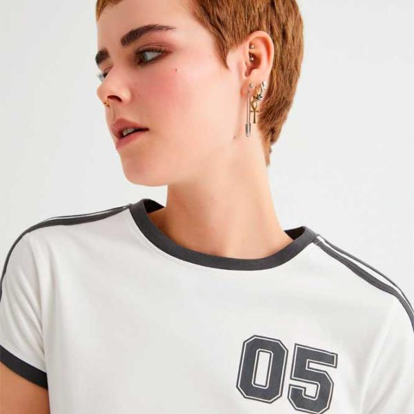 Tricou pentru femei Koton 4WAL10514IK 97% bumbac/ White photo 5