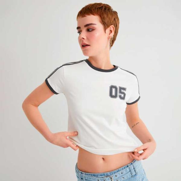 Tricou pentru femei Koton 4WAL10514IK 97% bumbac/ White photo 2