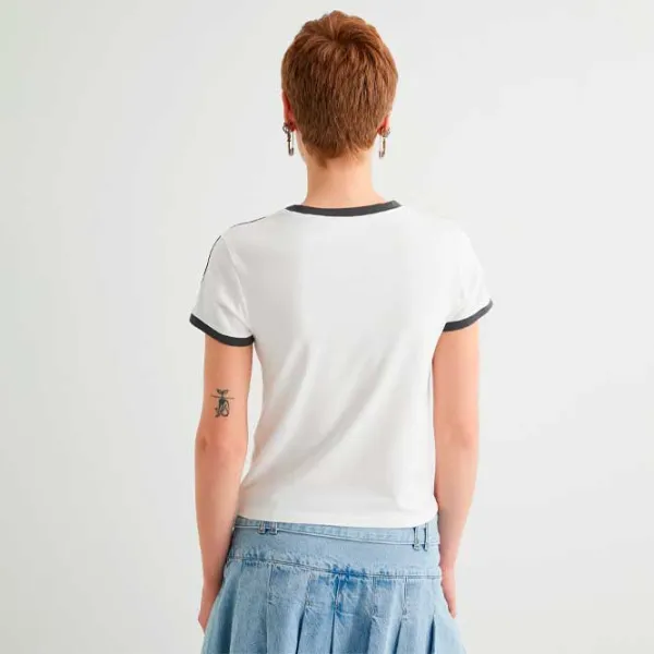 Tricou pentru femei Koton 4WAL10514IK 97% bumbac/ White photo 4