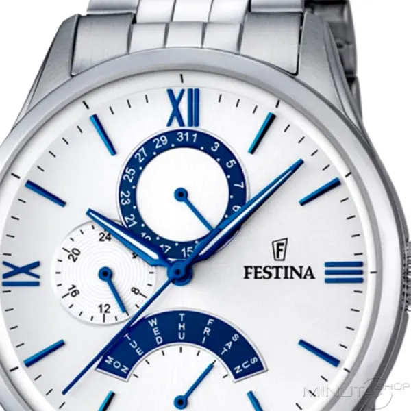 Ceas de mână pentru bărbați Festina F16822/ 5 Cuarț/ 43 mm photo 3 Ceas de mână pentru bărbați Festina F16822/ 5 Cuarț/ 43 mm photo 3