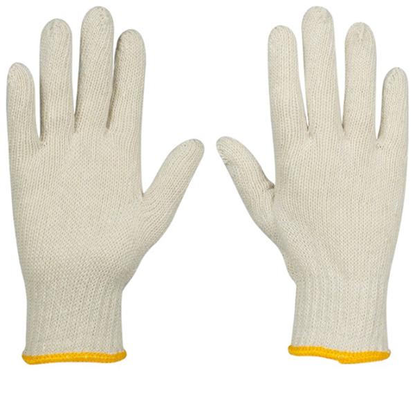 Защитные перчатки JBM Cotton gloves Cotton/ White photo 1