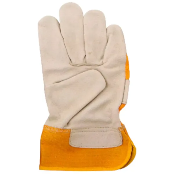 Защитные перчатки Hoteche Work gloves Кожа/ Yelow photo 3
