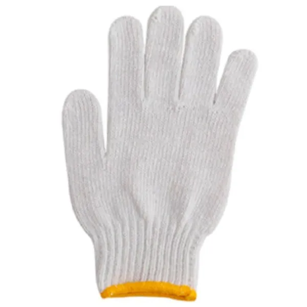 Mănuși de protecție Hoteche Work gloves Poliester/ White photo 3