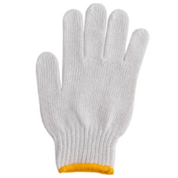 Mănuși de protecție Hoteche Work gloves Poliester/ White photo 3