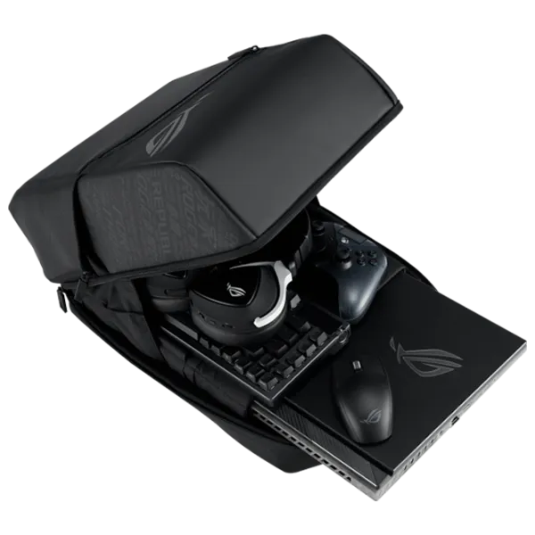 Rucsac pentru laptop Asus ROG Ranger 16 16"/ Gray Black photo 7 Rucsac pentru laptop Asus ROG Ranger 16 16"/ Gray Black photo 7