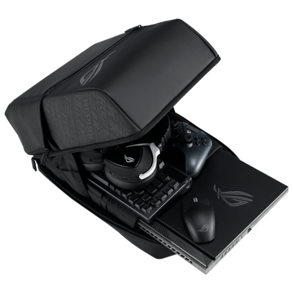 Rucsac pentru laptop Asus ROG Ranger 16 16"/ Gray Black photo 7 Rucsac pentru laptop Asus ROG Ranger 16 16"/ Gray Black photo 7