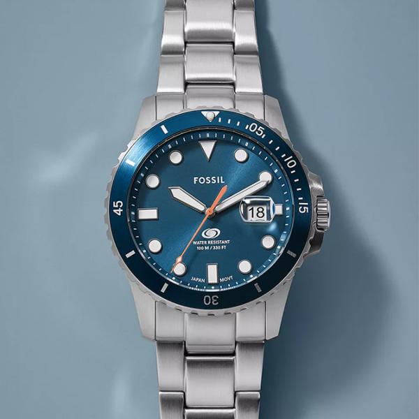 Наручные часы для мужчин FOSSIL Blue Dive Кварцевый/ 42 мм photo 4