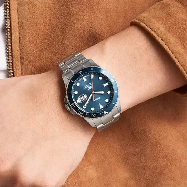 Наручные часы для мужчин FOSSIL Blue Dive Кварцевый/ 42 мм photo 5