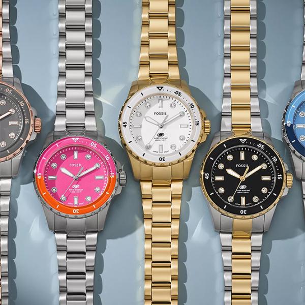 Наручные часы для женщин FOSSIL Blue Dive Кварцевый/ 36 мм photo 5