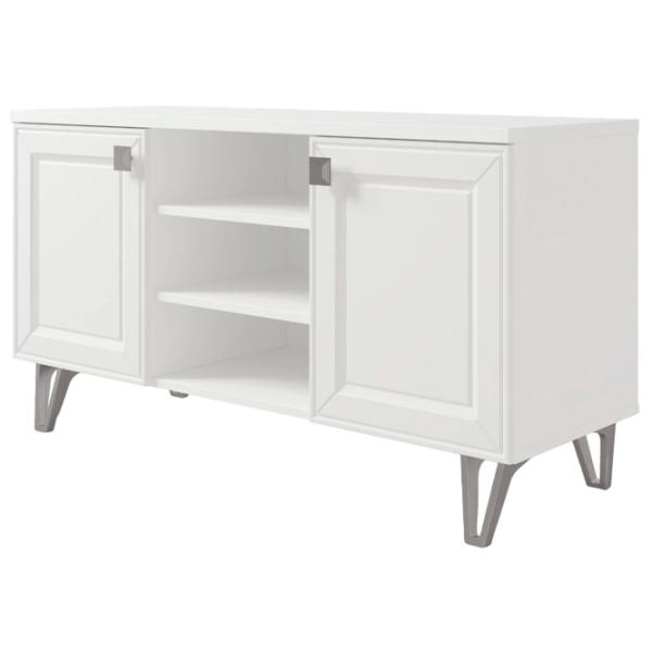 Комод ML-Mobila Mira №15 70 x 130 x 45см/ ДСП/ Белый photo 1 Комод ML-Mobila Mira №15 70 x 130 x 45см/ ДСП/ Белый photo 1