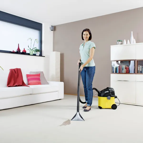 Aspirator cu spălare KARCHER SE5 1.081-200.01 + Agent de curățare RM 519 1400 W / Black Yellow photo 9