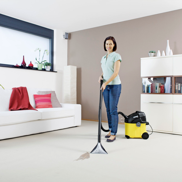 Aspirator cu spălare KARCHER SE5 1.081-200.01 + Agent de curățare RM 519 1400 W / Black Yellow photo 9