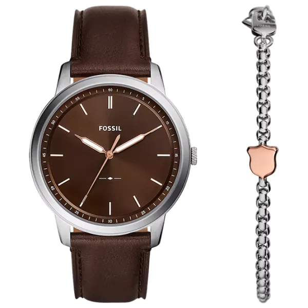 Ceas de mână pentru bărbați FOSSIL Minimalist Cuarț/ 44 mm photo 1 Ceas de mână pentru bărbați FOSSIL Minimalist Cuarț/ 44 mm photo 1