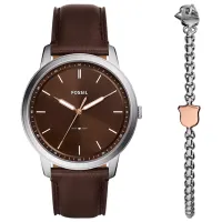 Ceas de mână pentru bărbați FOSSIL Minimalist Cuarț/ 44 mm