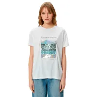 Tricou pentru femei Koton 4SAK50110EK 65% poliester , 35% viscoză/ White