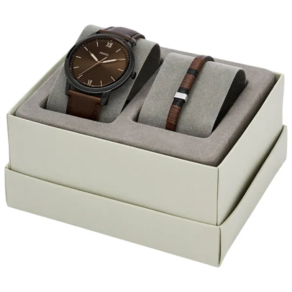 Ceas de mână pentru bărbați FOSSIL Minimalist Cuarț/ 44 mm photo 5 Ceas de mână pentru bărbați FOSSIL Minimalist Cuarț/ 44 mm photo 5