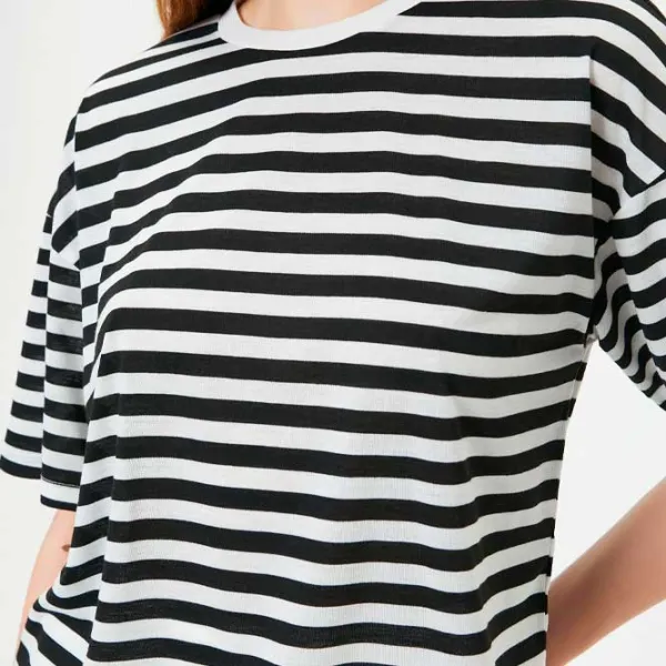 Tricou pentru femei Koton 4SAL10291IK 19% viscoză/ White photo 5