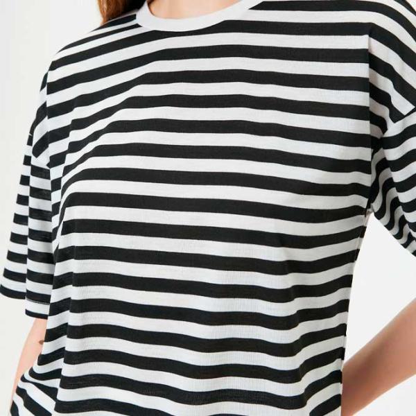 Tricou pentru femei Koton 4SAL10291IK 19% viscoză/ White photo 5