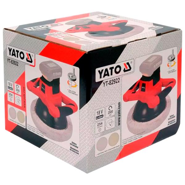 Mașină de lustruit Yato YT82922 De polisat/ Orange photo 4 Mașină de lustruit Yato YT82922 De polisat/ Orange photo 4