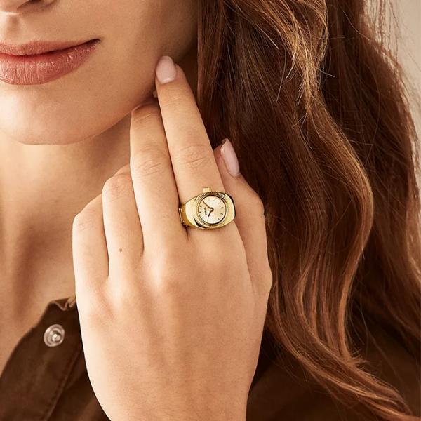 Кольцо с часами для женщин FOSSIL ES5246 Кварцевый/ 15 мм photo 5 Кольцо с часами для женщин FOSSIL ES5246 Кварцевый/ 15 мм photo 5