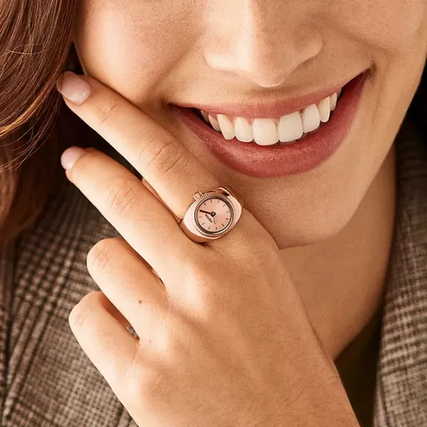 Кольцо с часами для женщин FOSSIL ES5247 Кварцевый/ 15 мм photo 5 Кольцо с часами для женщин FOSSIL ES5247 Кварцевый/ 15 мм photo 5