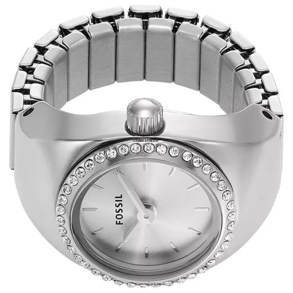 Кольцо с часами для женщин FOSSIL ES5321 Кварцевый/ 15 мм photo 1 Кольцо с часами для женщин FOSSIL ES5321 Кварцевый/ 15 мм photo 1
