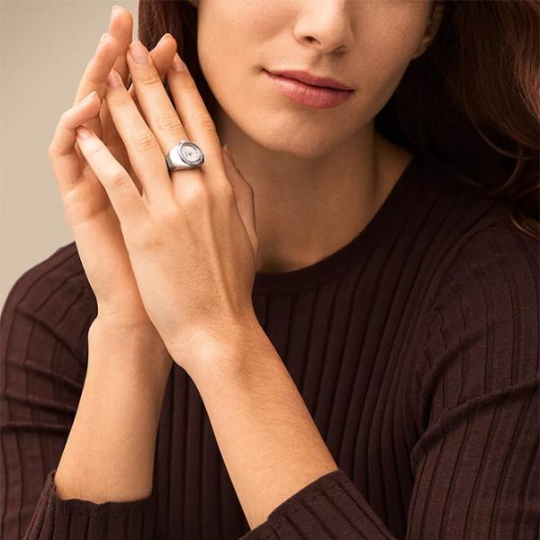 Кольцо с часами для женщин FOSSIL ES5321 Кварцевый/ 15 мм photo 4 Кольцо с часами для женщин FOSSIL ES5321 Кварцевый/ 15 мм photo 4