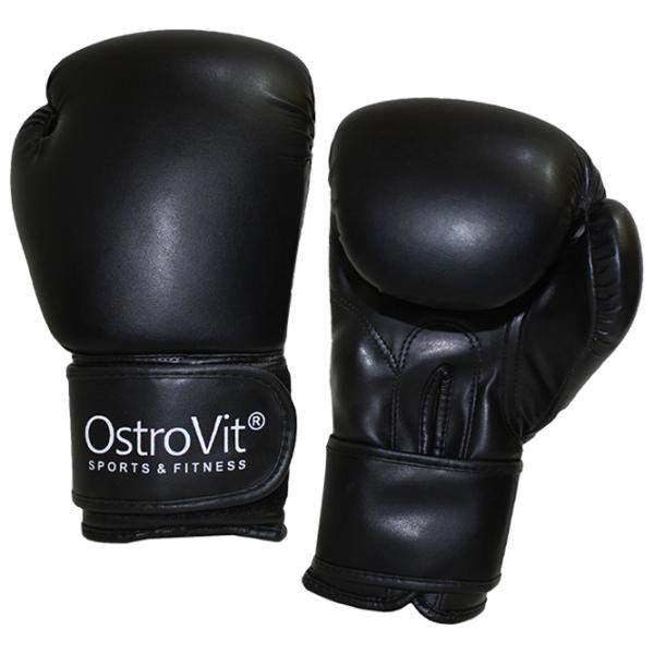 Mănuși de lupte OstroVit 5903933902067 Muay Thai/ Adult/ 14 oz/ Black photo 1