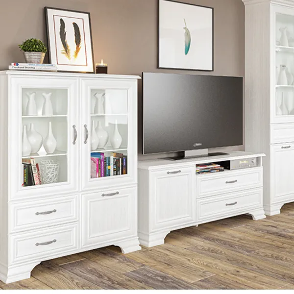 Noptiere Neman MN-132-20 129 x 94 x 38/ MDF/ White photo 2