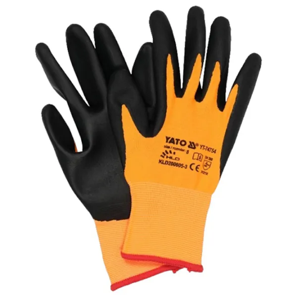 Mănuși de protecție Yato Gloves Nailon/ Orange photo 1