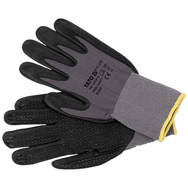 Mănuși de protecție Yato Gloves Nailon/ Black photo 1