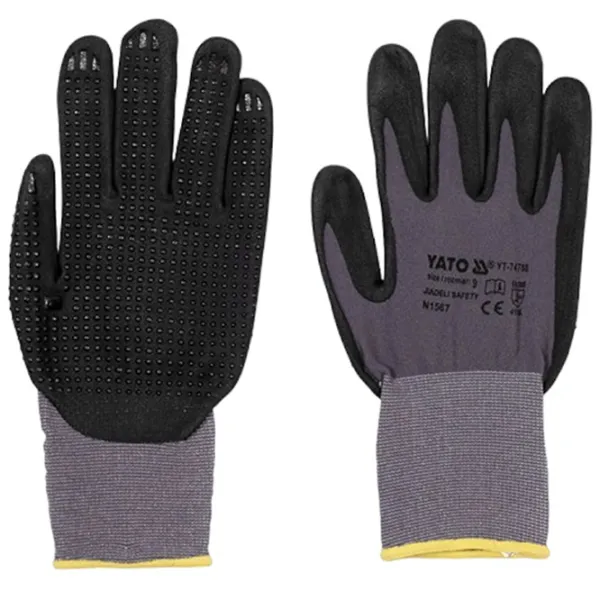 Mănuși de protecție Yato Gloves Nailon/ Black photo 2