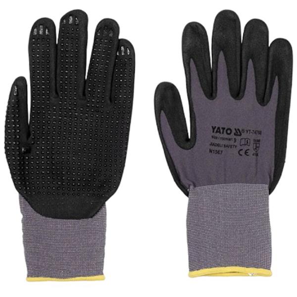 Mănuși de protecție Yato Gloves Nailon/ Black photo 2