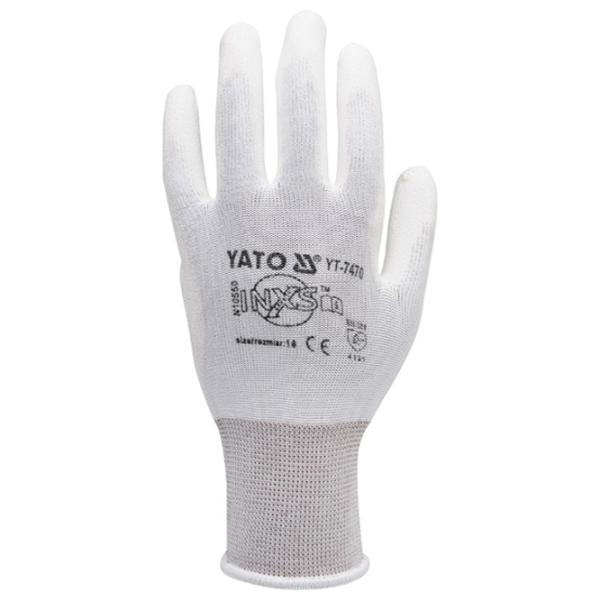 Защитные перчатки Yato Gloves Nailon/ White photo 3 Защитные перчатки Yato Gloves Nailon/ White photo 3