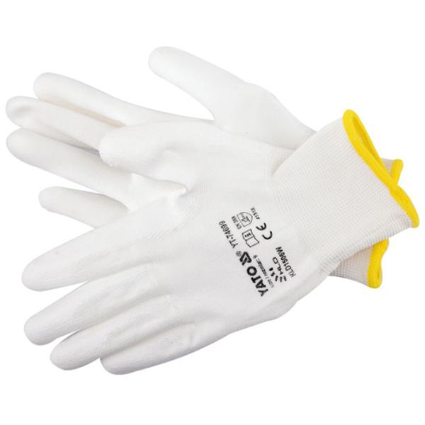 Mănuși de protecție Yato Gloves Nailon/ White photo 1 Mănuși de protecție Yato Gloves Nailon/ White photo 1
