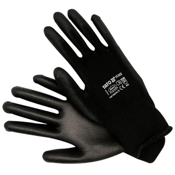 Mănuși de protecție Yato Gloves Nailon/ Black photo 1 Mănuși de protecție Yato Gloves Nailon/ Black photo 1