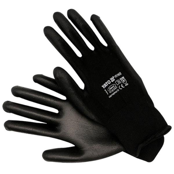 Mănuși de protecție Yato Gloves Nailon/ Black photo 1 Mănuși de protecție Yato Gloves Nailon/ Black photo 1