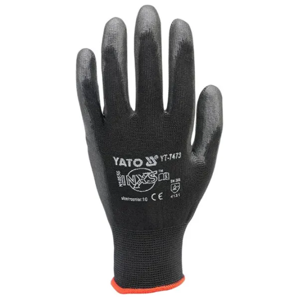 Mănuși de protecție Yato Gloves Nailon/ Black photo 2 Mănuși de protecție Yato Gloves Nailon/ Black photo 2